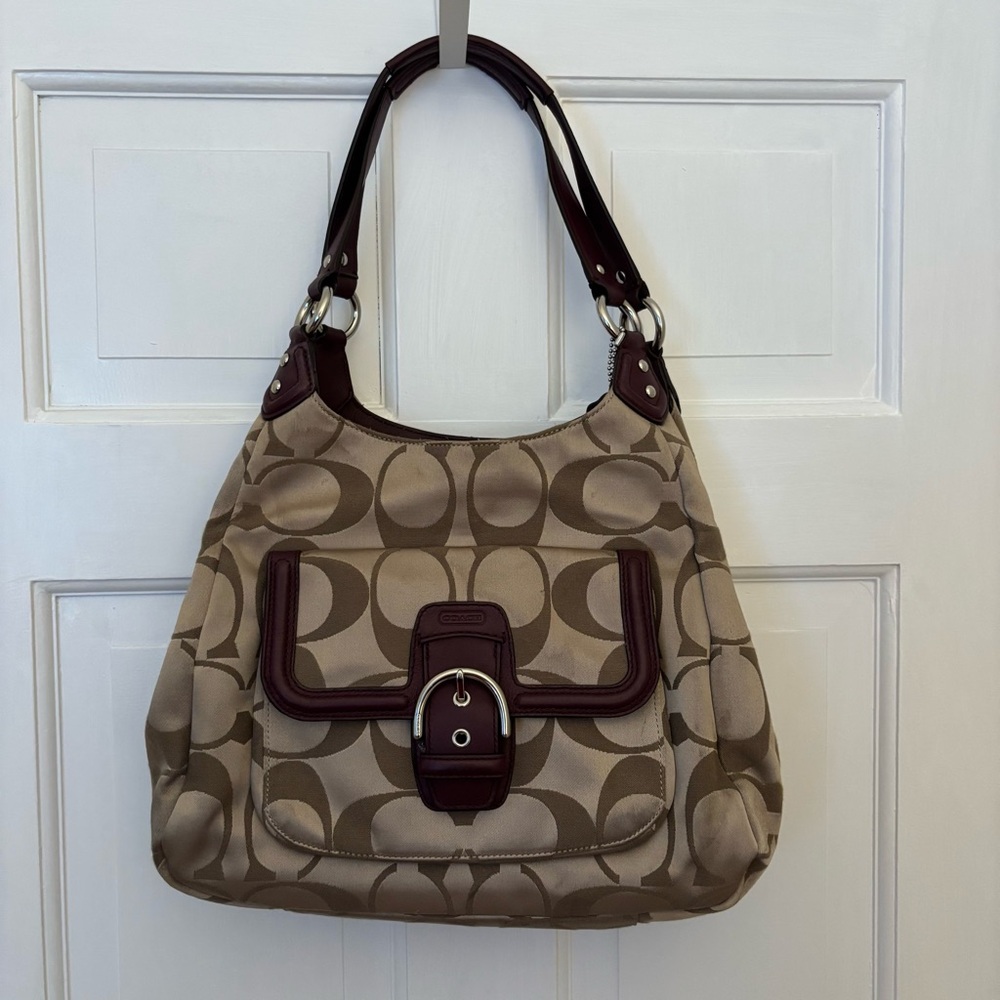 2013 Coach Campbell Hobo Shoulder Bag